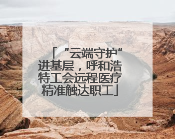 “云端守护”进基层，呼和浩特工会远程医疗精准触达职工