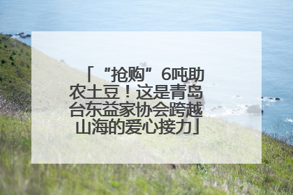 “抢购”6吨助农土豆！这是青岛台东益家协会跨越山海的爱心接力