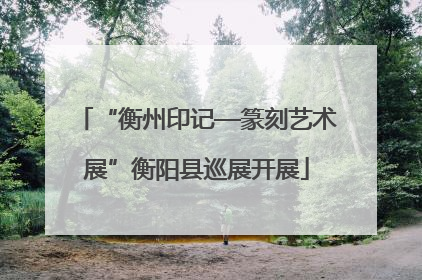 “衡州印记—篆刻艺术展”衡阳县巡展开展