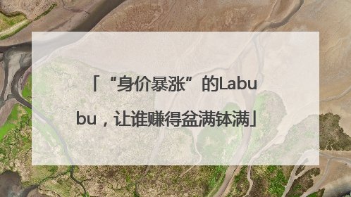 “身价暴涨”的Labubu，让谁赚得盆满钵满