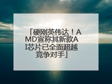 硬刚英伟达！AMD宣称其新款AI芯片已全面超越竞争对手