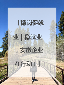 稳岗促就业｜稳就业，安徽企业在行动！