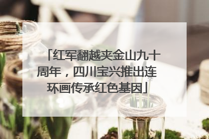 红军翻越夹金山九十周年，四川宝兴推出连环画传承红色基因
