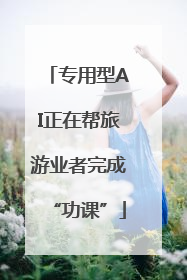 专用型AI正在帮旅游业者完成“功课”