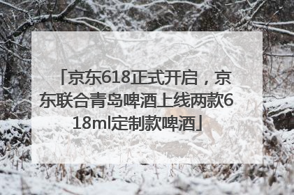 京东618正式开启，京东联合青岛啤酒上线两款618ml定制款啤酒