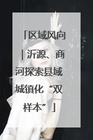 区域风向｜沂源、商河探索县域城镇化“双样本”