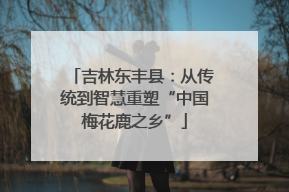 吉林东丰县：从传统到智慧重塑“中国梅花鹿之乡”