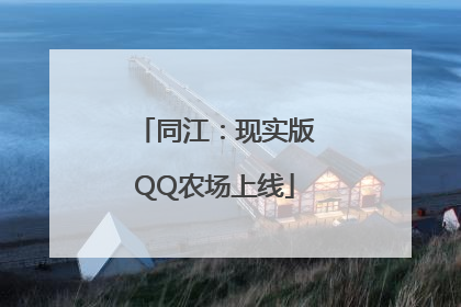 同江：现实版QQ农场上线