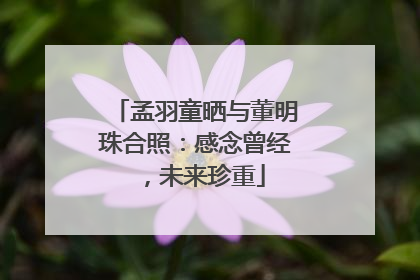 孟羽童晒与董明珠合照：感念曾经，未来珍重