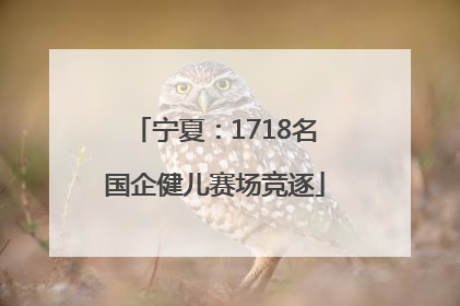 宁夏：1718名国企健儿赛场竞逐