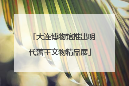 大连博物馆推出明代藩王文物精品展