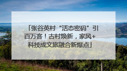 张谷英村“活态密码”引百万客！古村焕新，家风+科技成文旅融合新爆点