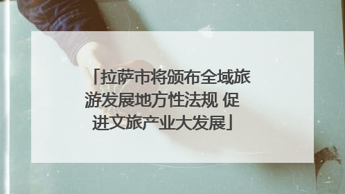 拉萨市将颁布全域旅游发展地方性法规 促进文旅产业大发展