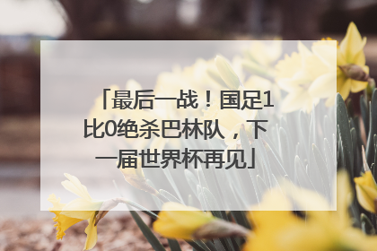 最后一战！国足1比0绝杀巴林队，下一届世界杯再见