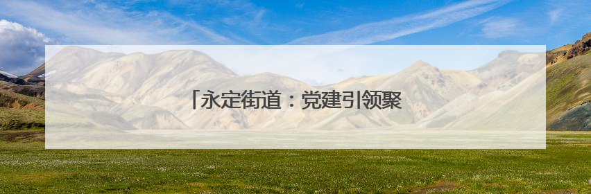 永定街道：党建引领聚合力，清淤排险护家园