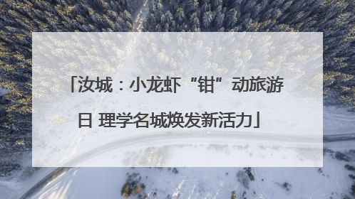 汝城：小龙虾“钳”动旅游日 理学名城焕发新活力