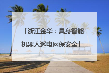 浙江金华：具身智能机器人巡电网保安全