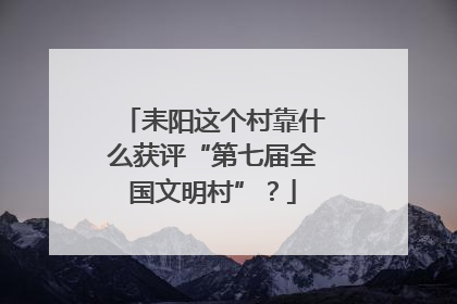 耒阳这个村靠什么获评“第七届全国文明村”?