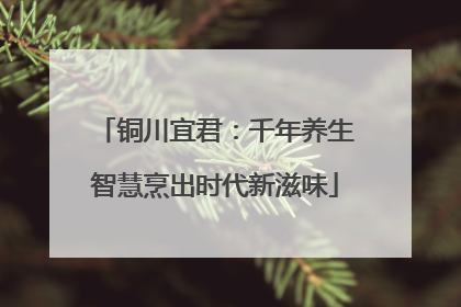 铜川宜君：千年养生智慧烹出时代新滋味