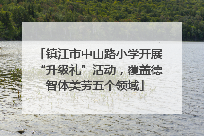 镇江市中山路小学开展“升级礼”活动，覆盖德智体美劳五个领域