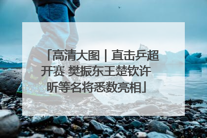 高清大图｜直击乒超开赛 樊振东王楚钦许昕等名将悉数亮相