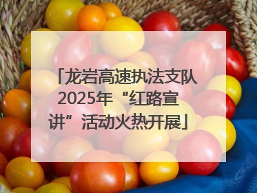 龙岩高速执法支队2025年“红路宣讲”活动火热开展